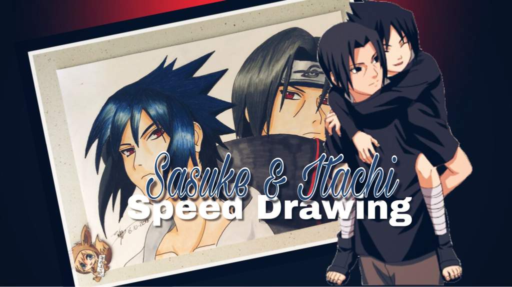 Naruto Shippuden Sasuke And Itachi Uchiha Art By Bridget