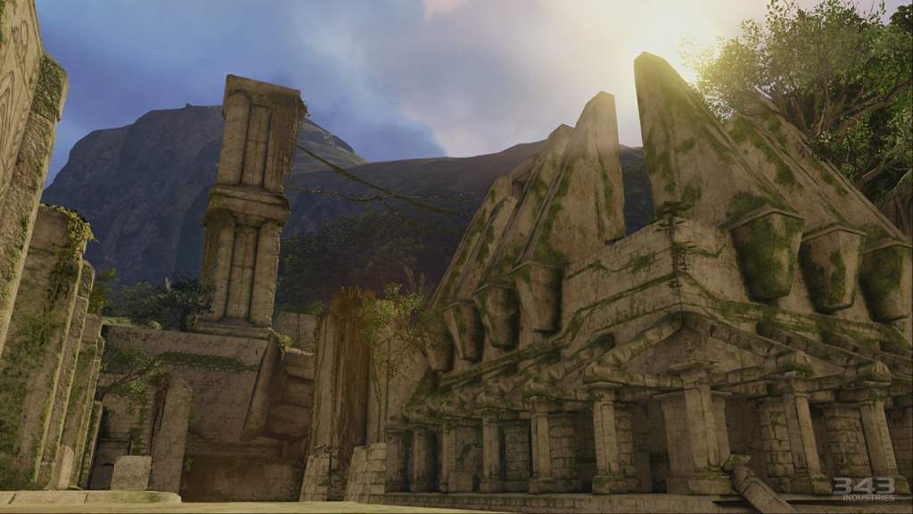 Ruins on Delta Halo. What are they? | Halo Amino