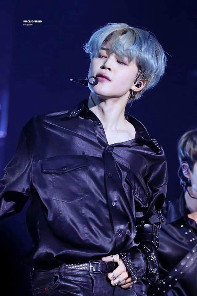 NUEVO LOOK DE JIMIN PELO AZUL!! | Park Jimin Amino Oficial Amino