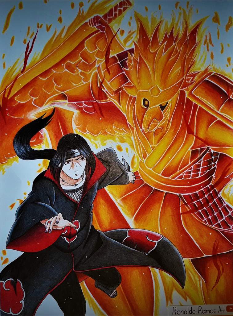 Itachi Uchiha Susanoo Perfecto | Arte Anime Amino Amino