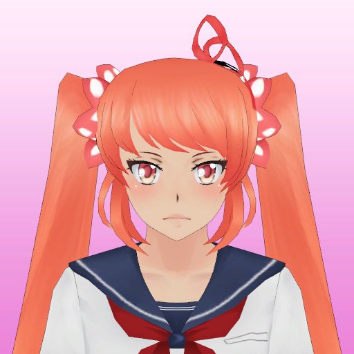 Yandere Simulator Osana Face Texture 