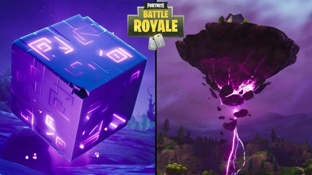 floating from corrupted area to corrupted area will be consumed by the metal cubes on it then possibly making a bigger cube share your theories below - theorie cube fortnite