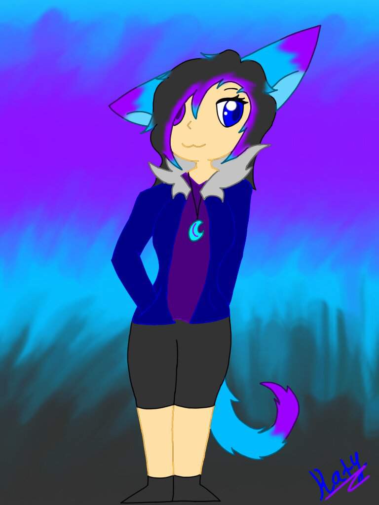 Katy's hooman form (Kindove a redraw idk) | Five Nights At Freddy's Amino