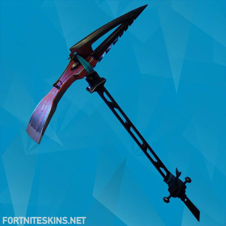 Fire renegade raider pickaxe