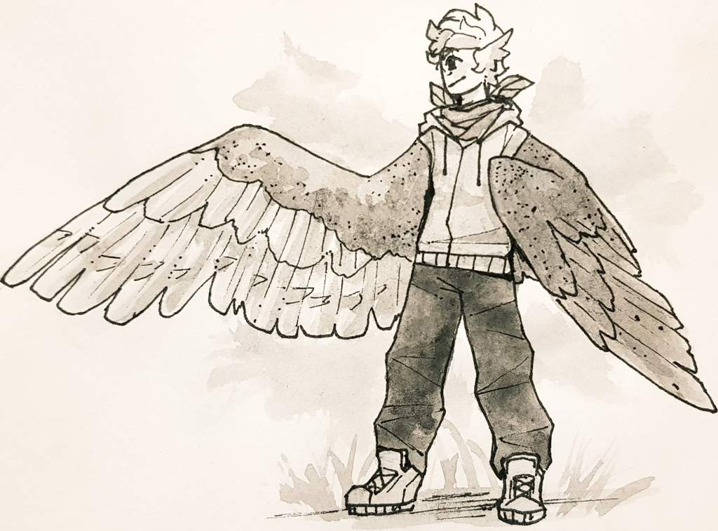 Day 18 Avian Humanoid Art Amino