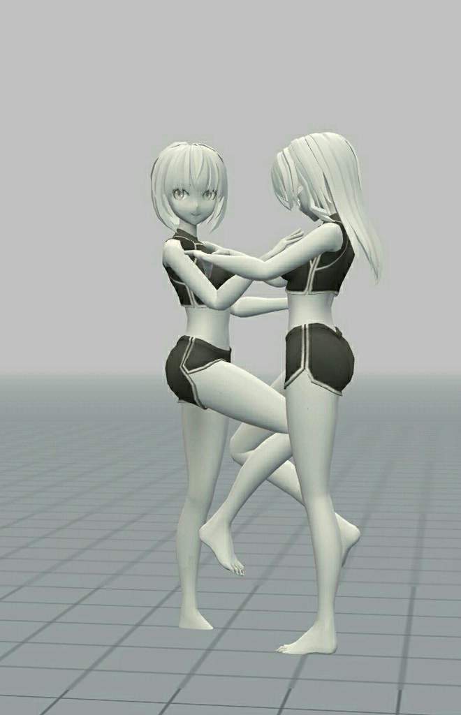 Yuri Pose Made With App Easy Poser It Took Me A While Xd Yuri Amino Amino