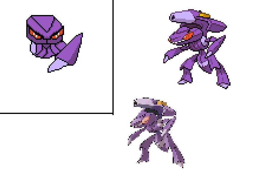 shiny genesect sprite