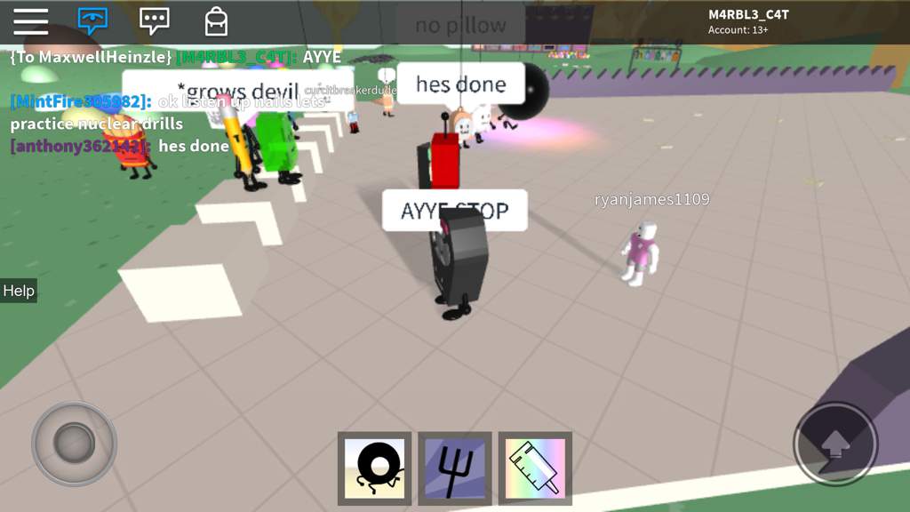 wanna meet uo in the roblox bfb rp bfdi amino
