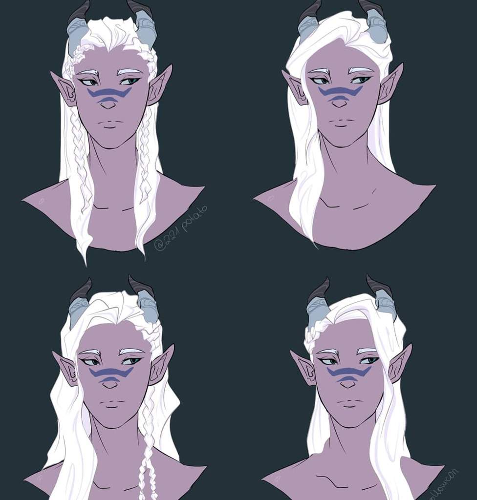 Runaan Hairstyles | The Dragon Prince Amino Amino