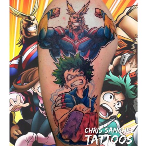 Follow @ for more 😎 . PLUS ULTRA !!⚡⚡ by @chrissancheztattoos To  submit your work use the tag #gamerink #myheroacademia… | Video Games Amino