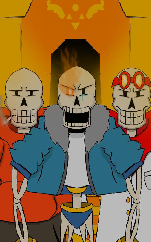 Three Papyrus Why Reanimation Striking The Demon Down