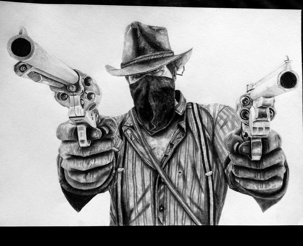 Sketch Like Arthur Morgan - Drawing images ideas