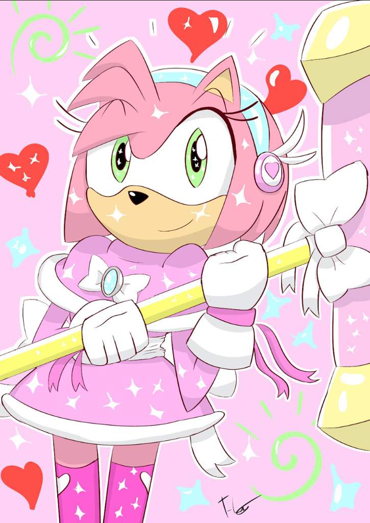 Mahou Shoujo Amy-Chan Rosu~ | Sonic the Hedgehog! Amino