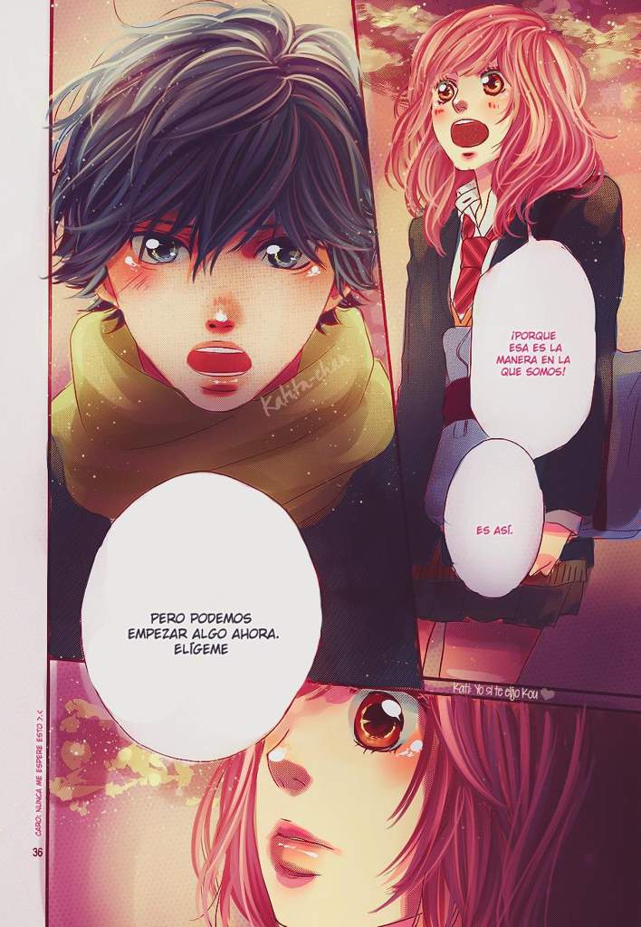 Ao haru ride manga capítulo 44 Shojo Y Más Amino