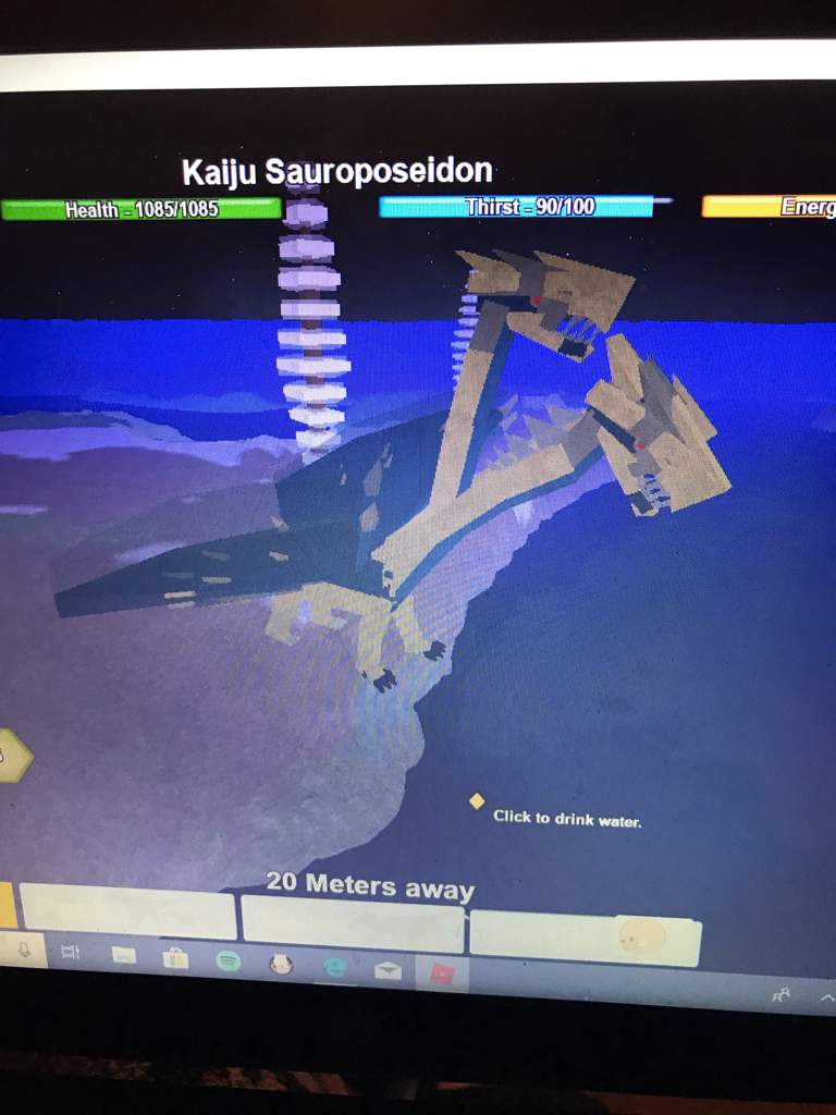 Kaiju Sauroposeidon Dinosaur Simulator Amino