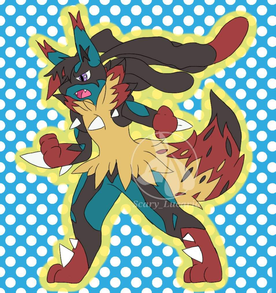 Scary_Lucario | .Fakemon. Amino