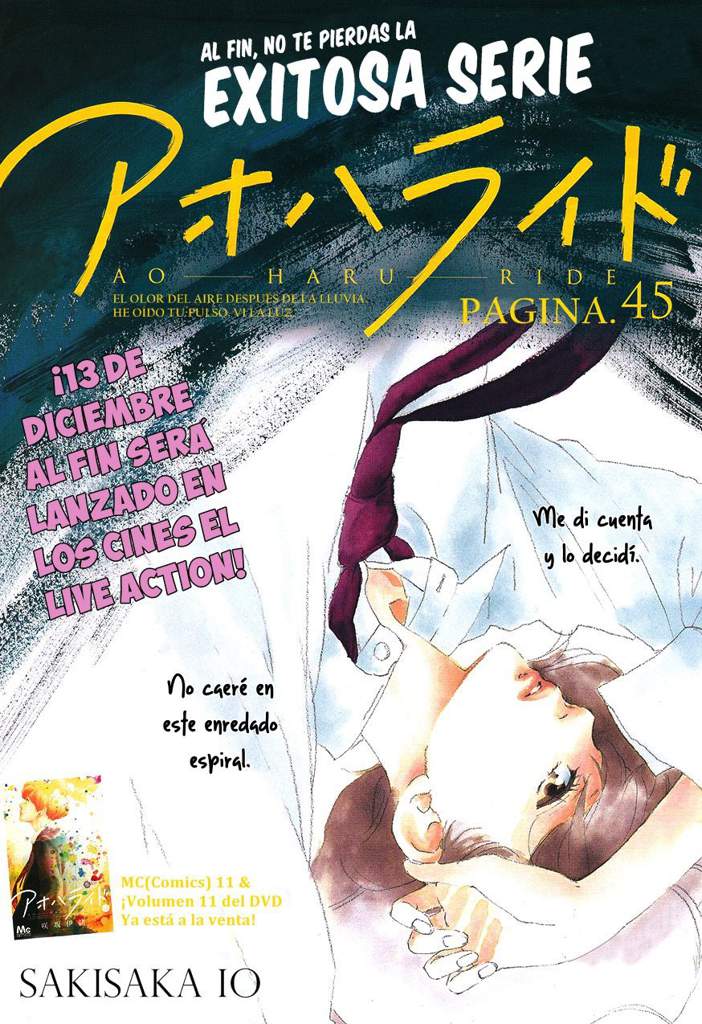 Ao haru ride manga capítulo 45 | Shojo Y Más Amino