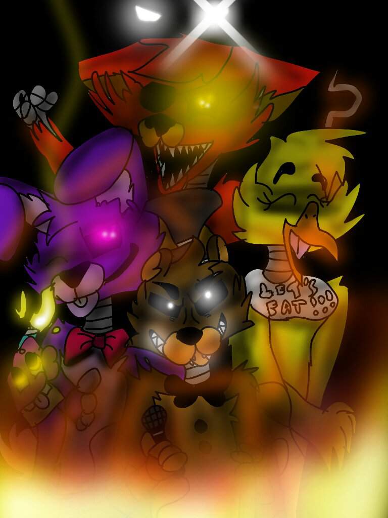 NEVER WATCH US DIE IN THE FLAMES🔥🔥🔥🔥 | Five Nights At Freddy's Amino