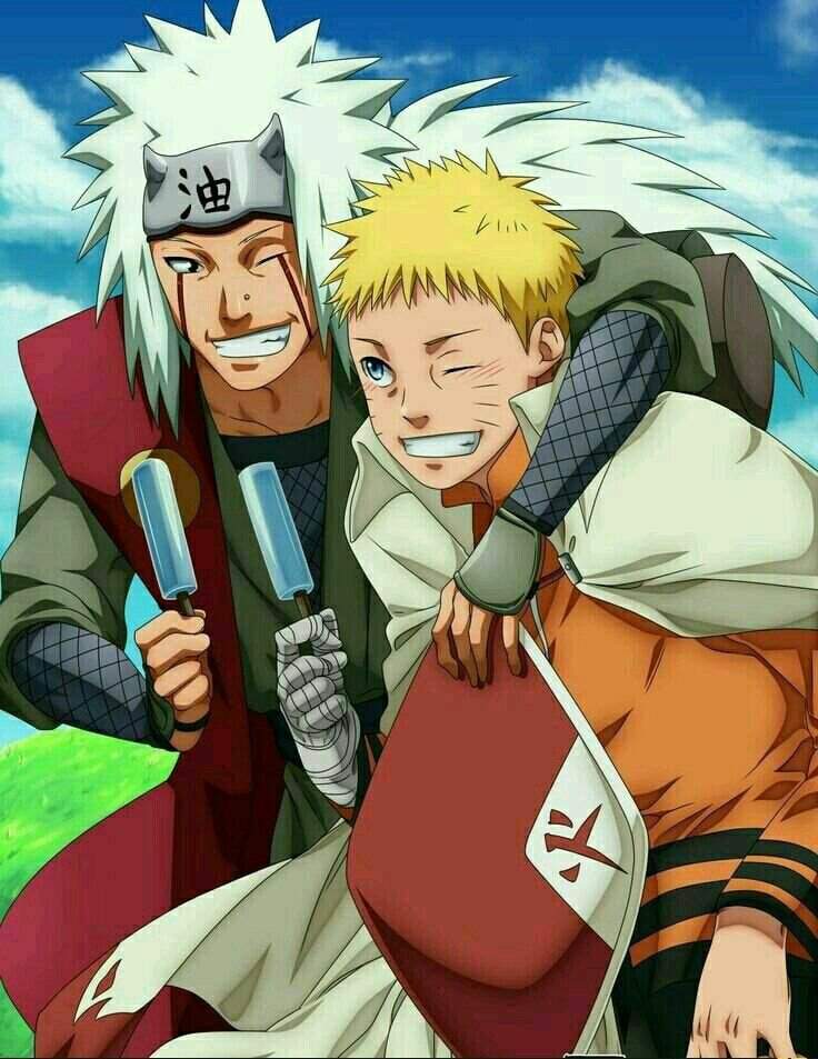 Naruto and Jiraiya | Naruto Amino