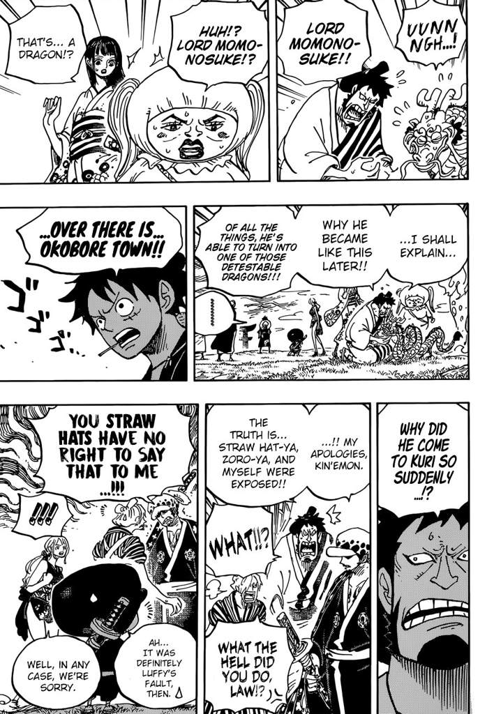 One Piece Chapter 922 Beast Pirates General Kaido Analysis One Piece Amino