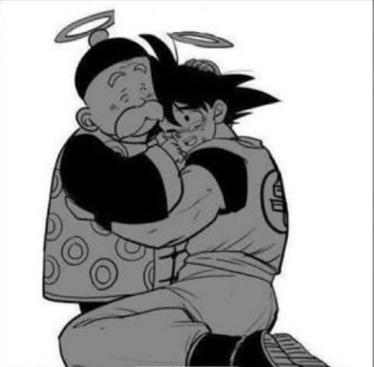 ¿QQué? Goku y su abuelo «fanart» DRAGON BALL ESPAÑOL Amino