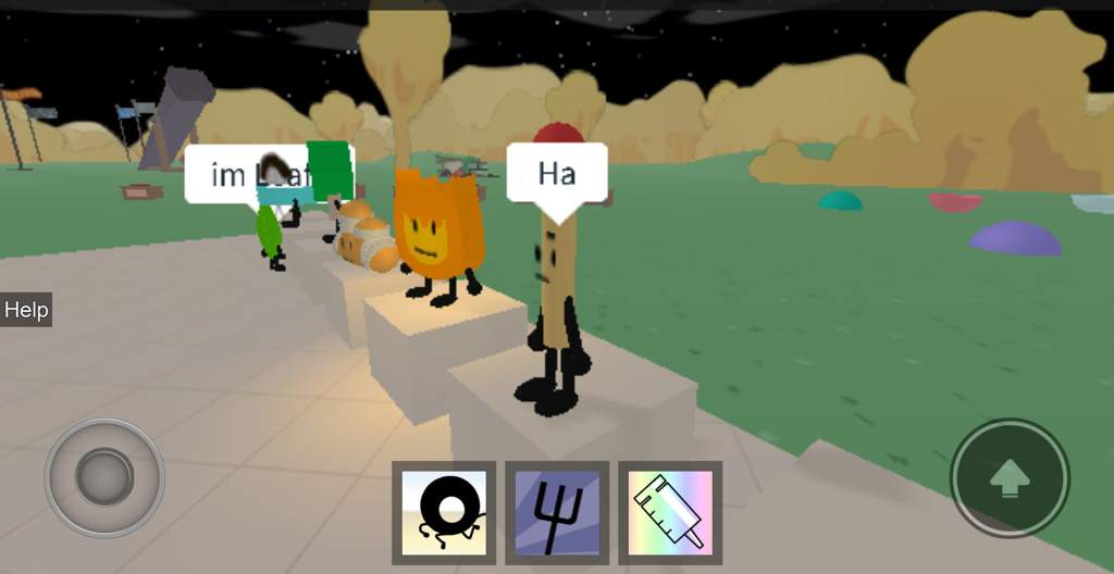 I Was Playing Roblox With Derpy Pencil Lmao Bfdi Amino - a pencil roblox