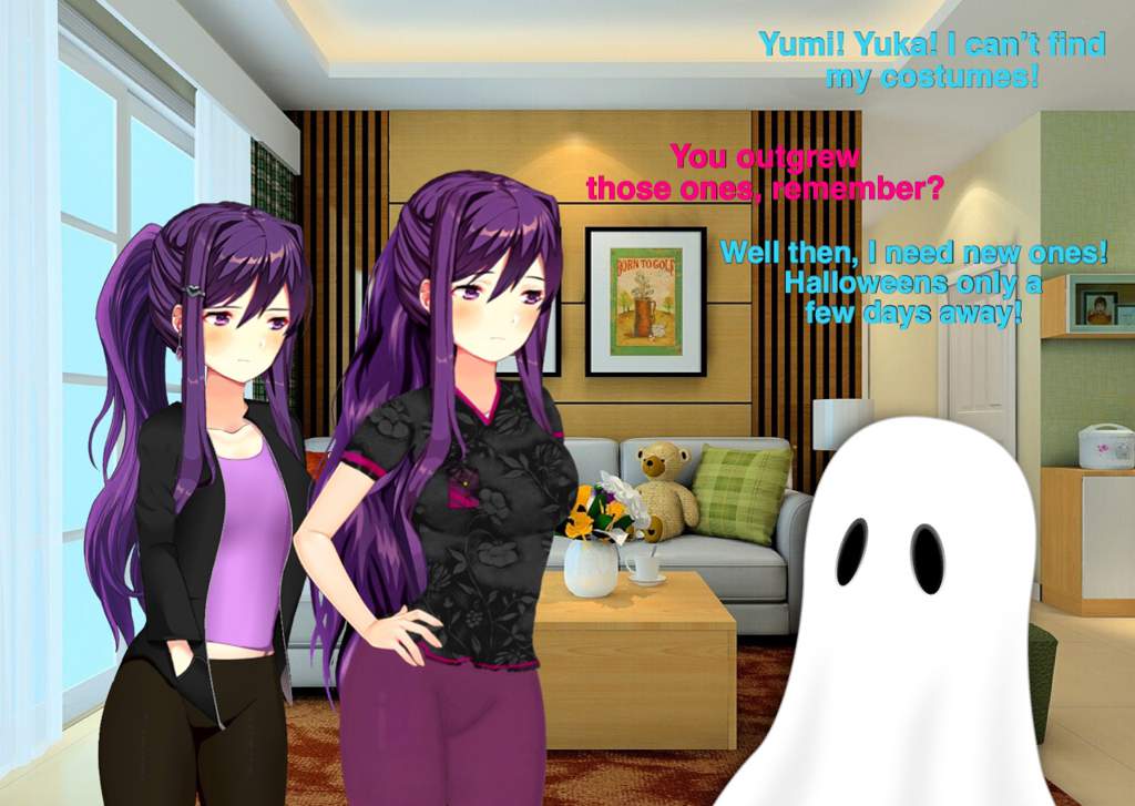 Daughters Of Yuri Halloween I Doki Doki Literature Club Amino