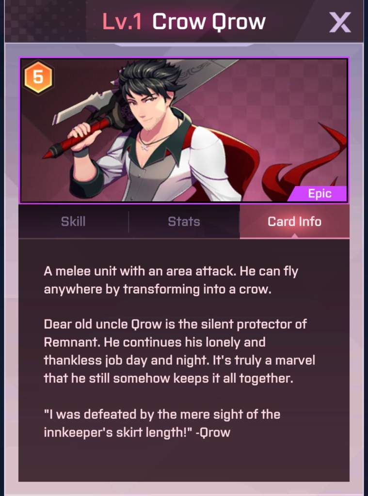 Qrow S Title In Amity Arena Sounds A Little Redundantly Repetitive Rwby Amino