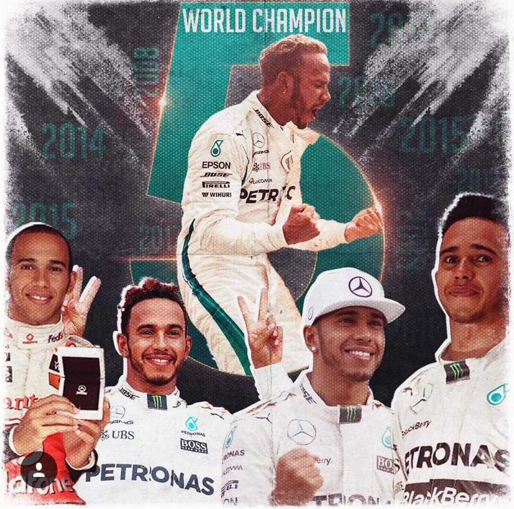 Lewis is a 5 time World Champion | Formula 1