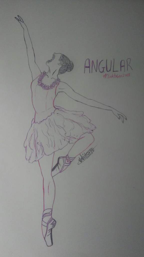 Inktober Day 16 Angular Art Amino