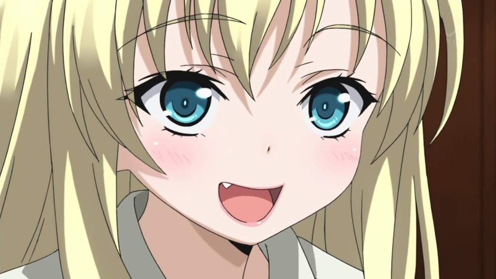 Anime girl face