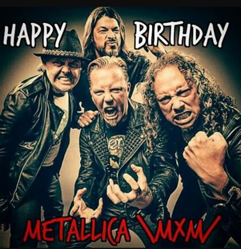 HAPPY BIRTHDAY METALLICA !!! | Metallica Amino Amino