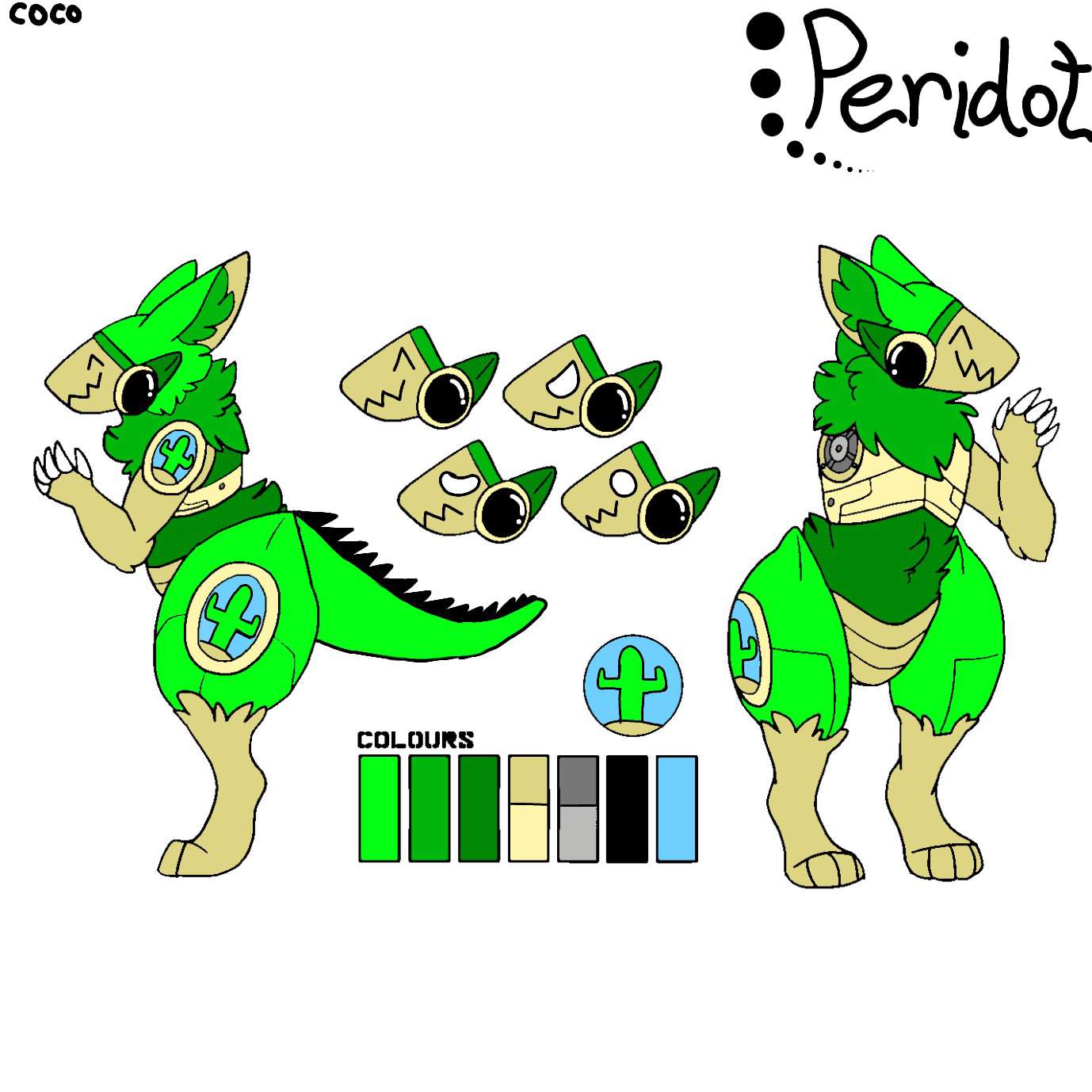 I made a new protogen oc! | ุFURRY Amino