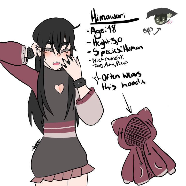 Himawari /Toru redesign-again | Gacha ~ Amino