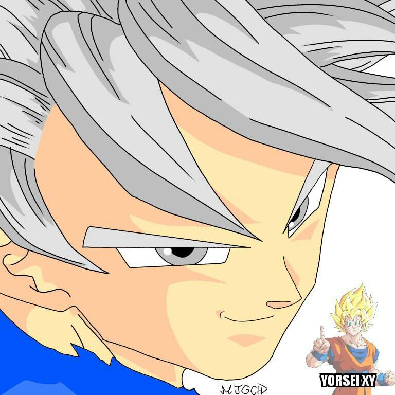 Mi coloreado a Goku Ultra Instinto del manga | DRAGON BALL ESPAÑOL Amino