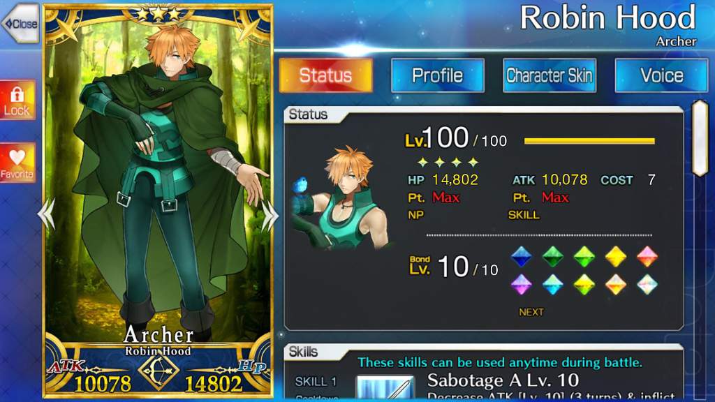 Level 100 Robin Hood Fate Grand Order Amino