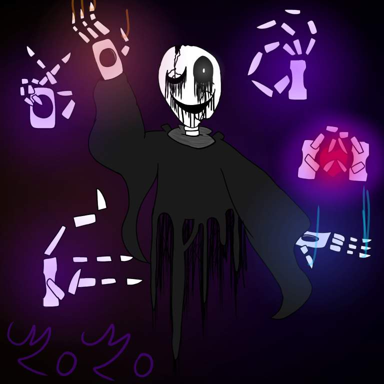 The man who speaks in hands | Gaster army Amino