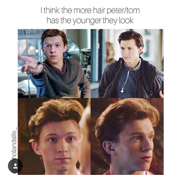 Here with some Tom Holland memes||Credit: instagram | Spider-Man Amino