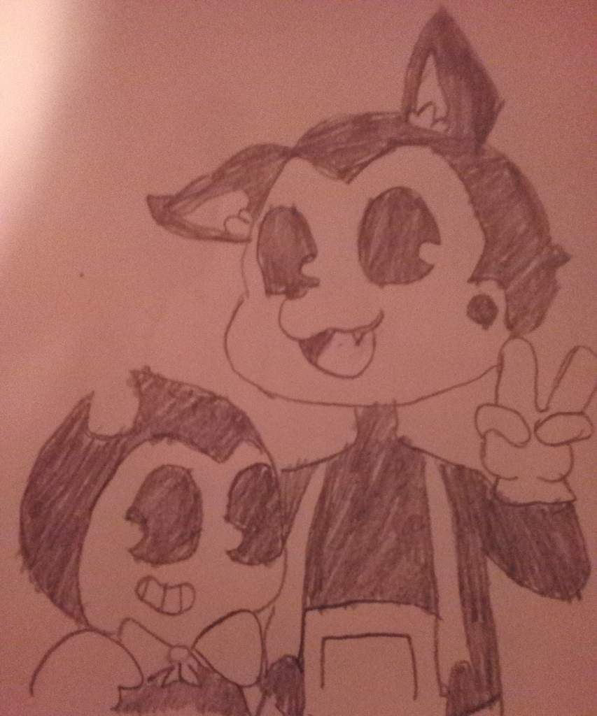 Dibujo De Bendy Y Boris Bendy And The Ink Machine Amino 3318