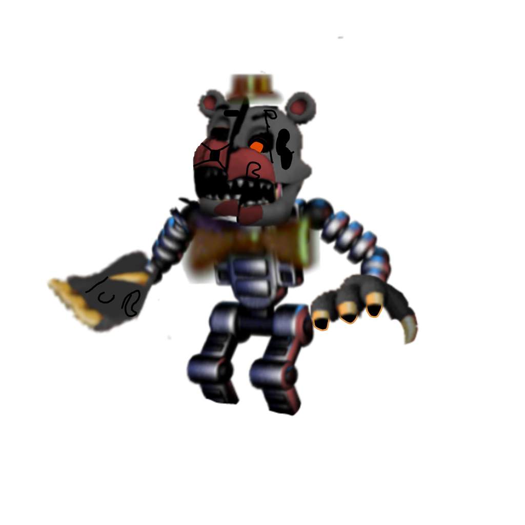 Just made adventure molten freddy from adventure nightmare freddy ...