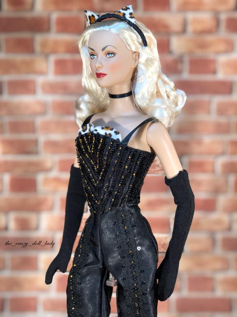 crazy cat lady barbie doll