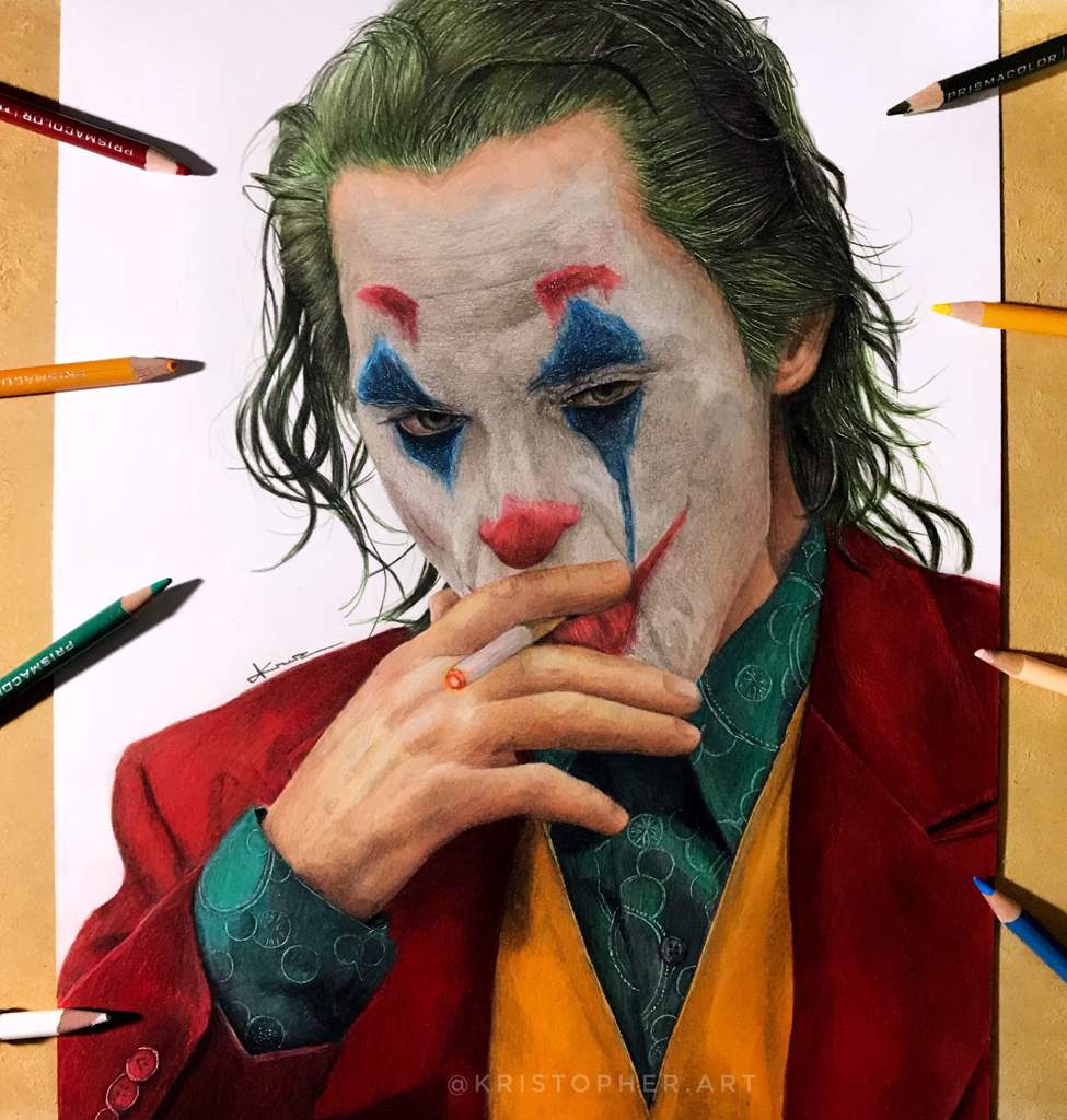 Dibujo Joker Joaquin Phoenix🚬 | •Arte Amino• Amino