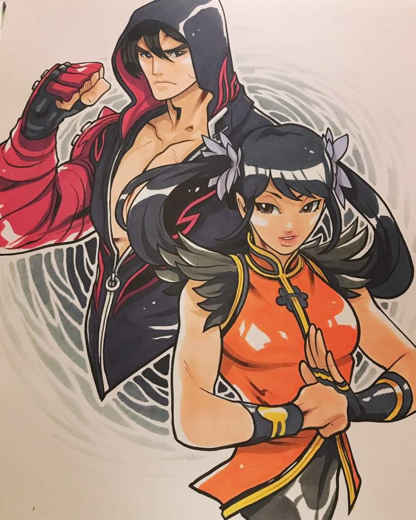 Jin X Xiaoyu Fan Art Tekken Amino Amino 6363