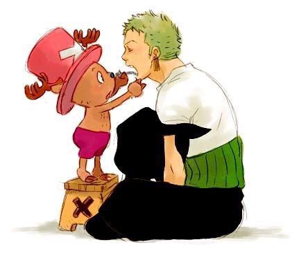 Chopper and Zoro | One Piece Amino