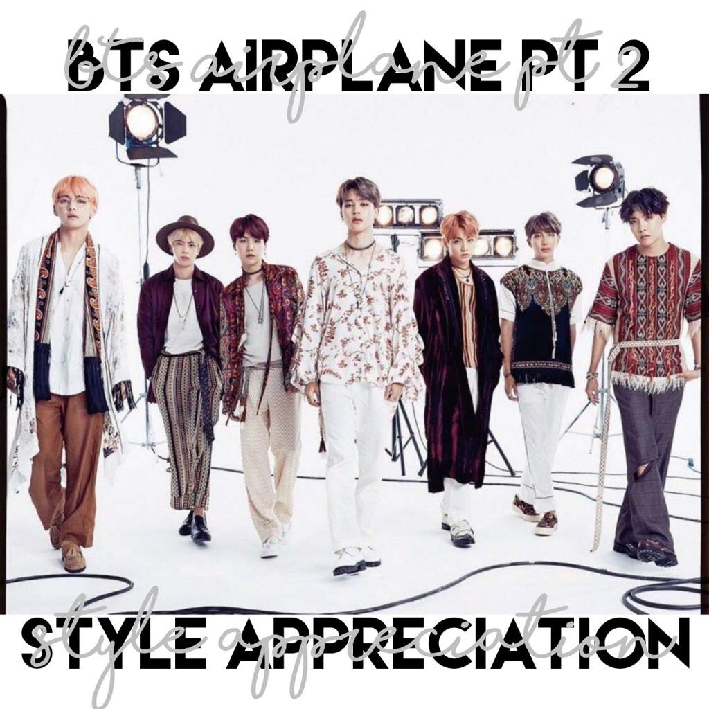 Bts Airplane Pt 2 Fashion Appreciation Kpop Style Amino