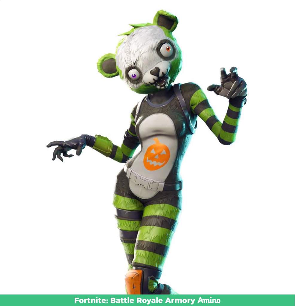 it just looks like a last minute halloween skin without much thought put in it i might grow to like it but right now im just disappointed in the laziness - fortnite panda halloween