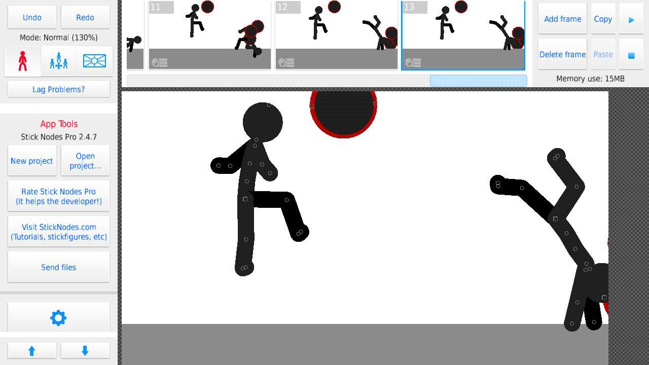 Some animation based of a game | Sticknodes:Animations And More Amino