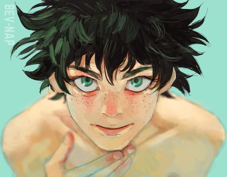 A drawing of deku | My Hero Academia Amino