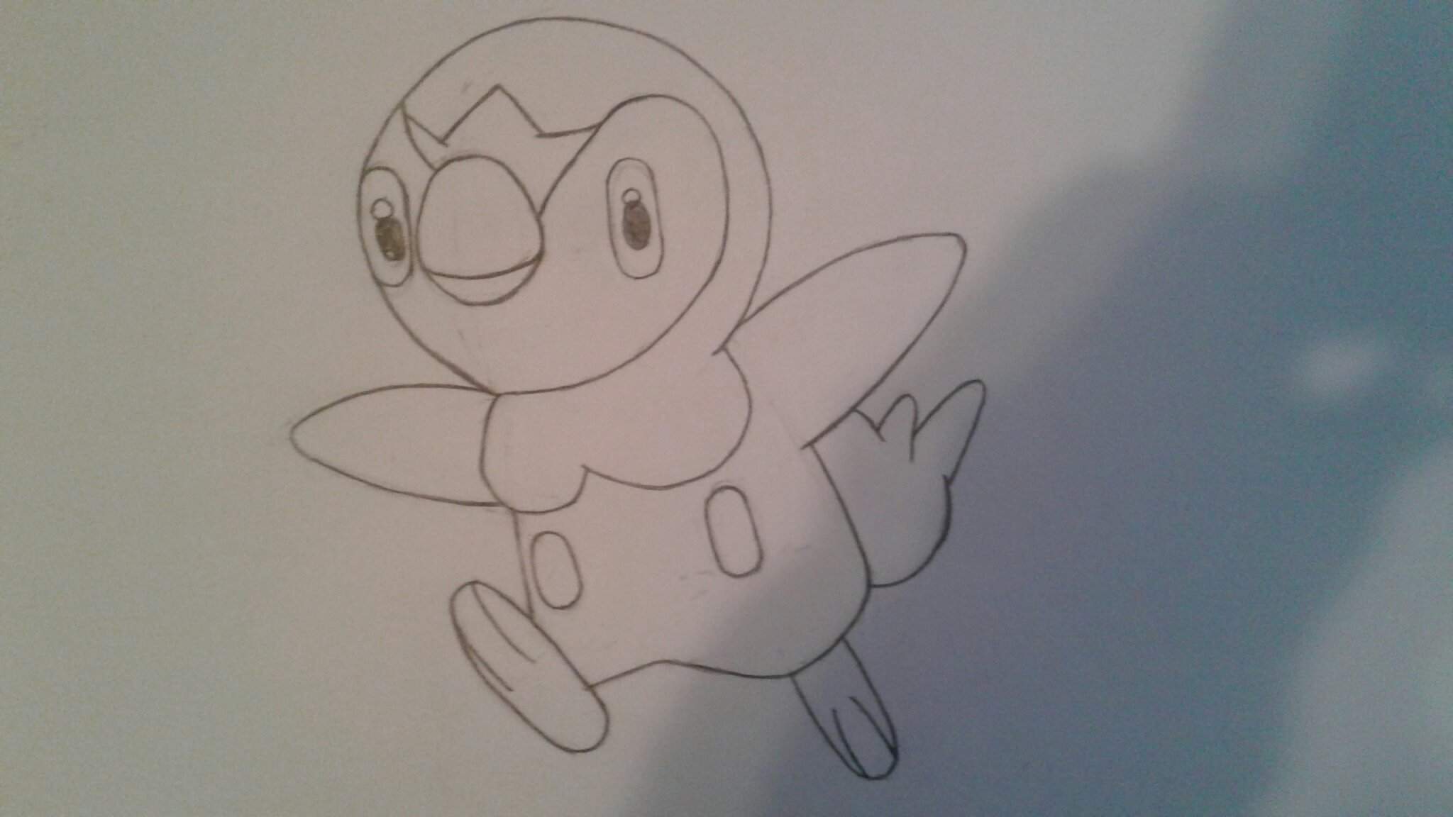 Piplup sketch | Pokémon Amino