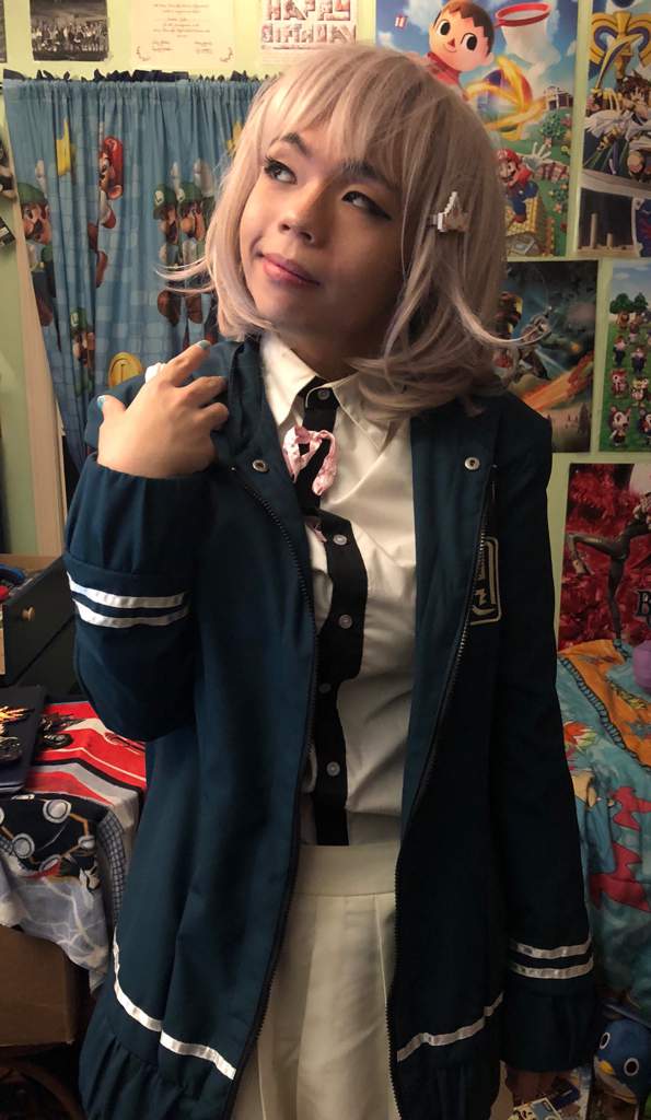 My Chiaki Nanami Cosplay for Halloween! | Danganronpa Amino